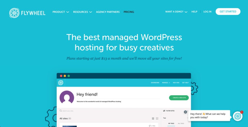 Flywheel Managed WordPress Hosting